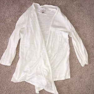 Cream cardigan